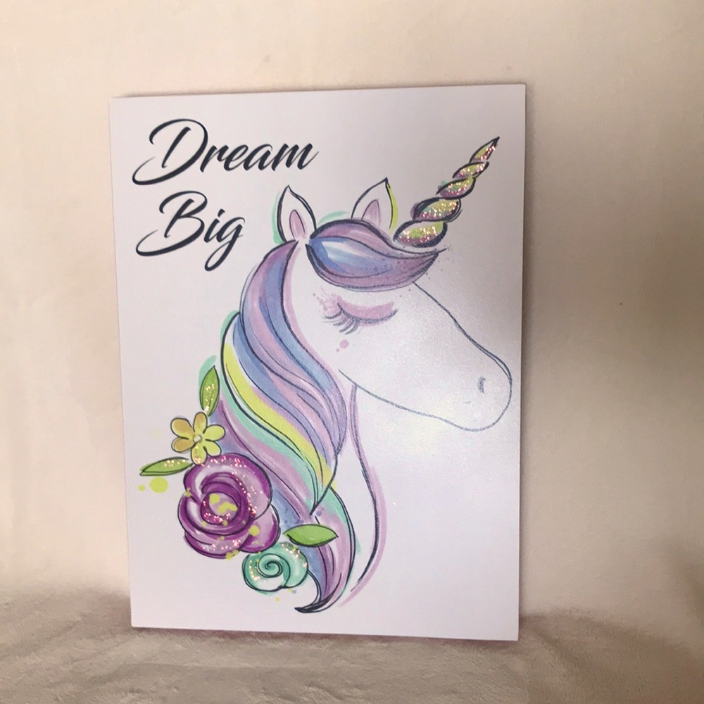 Beautiful Serene Unicorn Wall Art